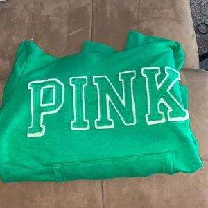 Green PINK hoodie